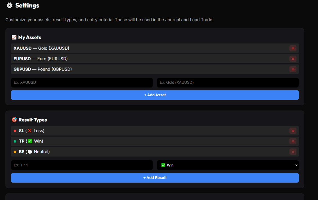 PropPilot Settings